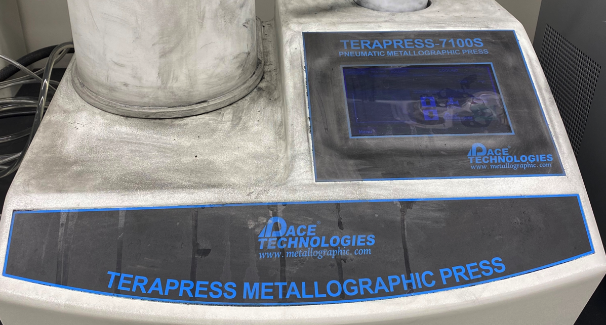 Pace Terapress TP-7100S: Metallographic Press for Sample Preparation